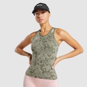 NWT Gymshark Camo Tank